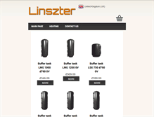 Tablet Screenshot of linszter.com